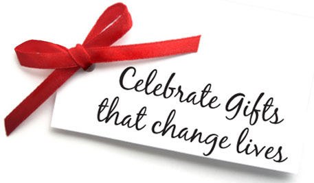 celebrate with gifts that change lives