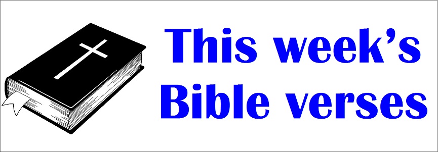BibleVerses for the Week