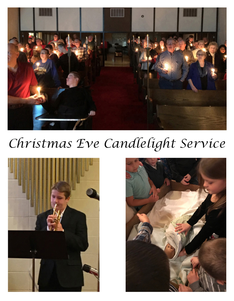 Christmas Eve candlelight service