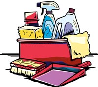 cleaning supplies